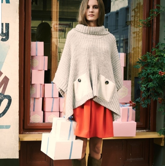 Anthropologie Tops - Anthropologie Westwind Poncho One Size